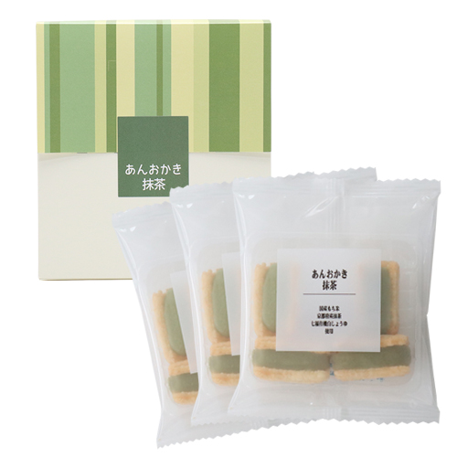 抹茶あんおかき（4個ｘ3袋）