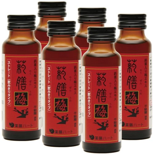 葯膳梅ストレート（6本）
