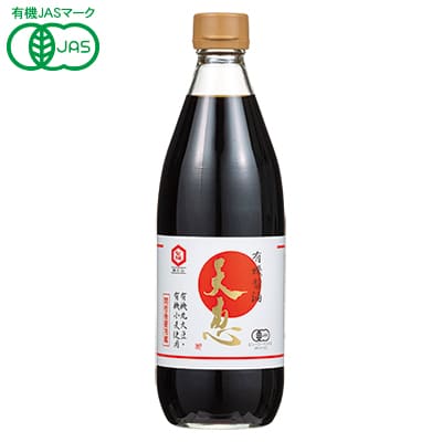 有機醤油　天恵　600ml
