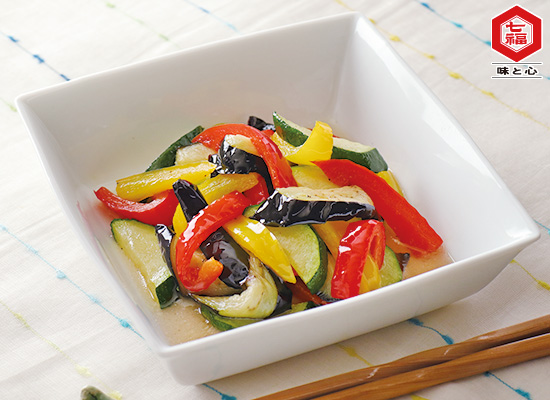 夏の白だしマリネ