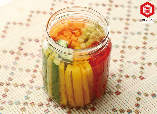 野菜の白だしピクルス