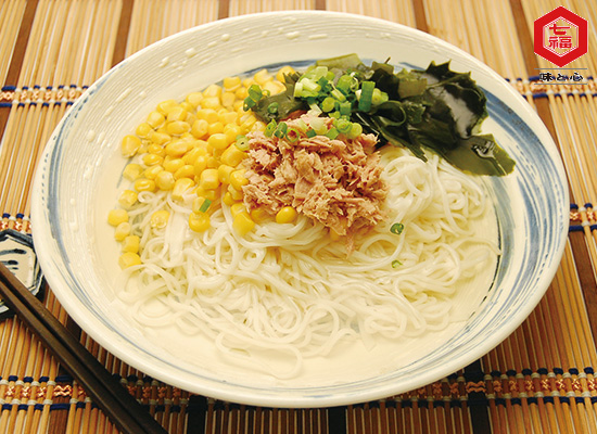 冷たくサラッと｜コーンサラダそうめん