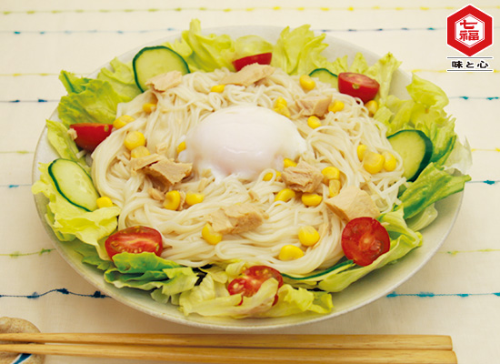 サラダそうめん