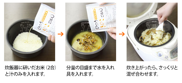 お米と一緒に炊くだけ｜ひじきご飯の素（お米2合分）