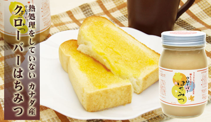 カナダ産 クローバーはちみつ《600g》