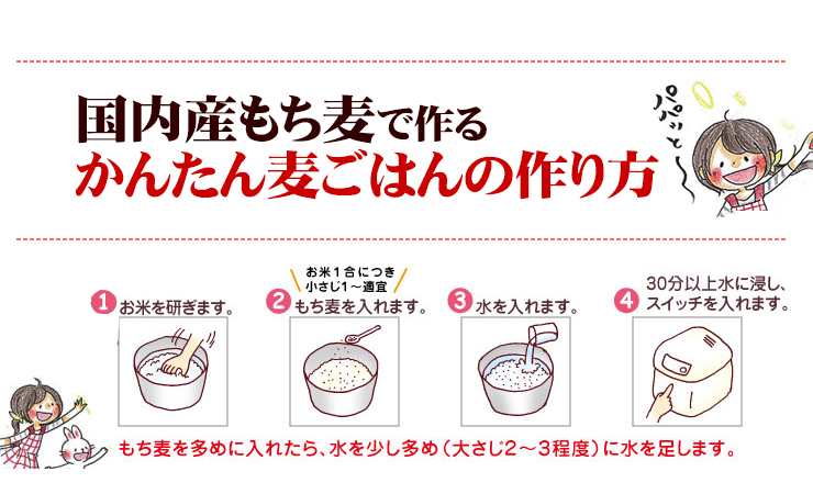 国内産 もち麦《280g》